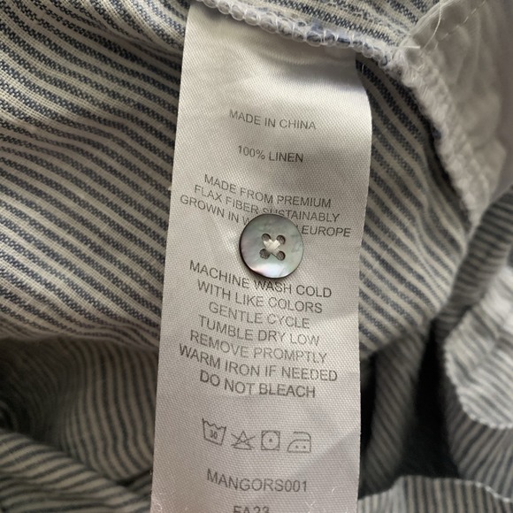 Quince European Linen Pin Tuck Dress - Picture 8 of 8